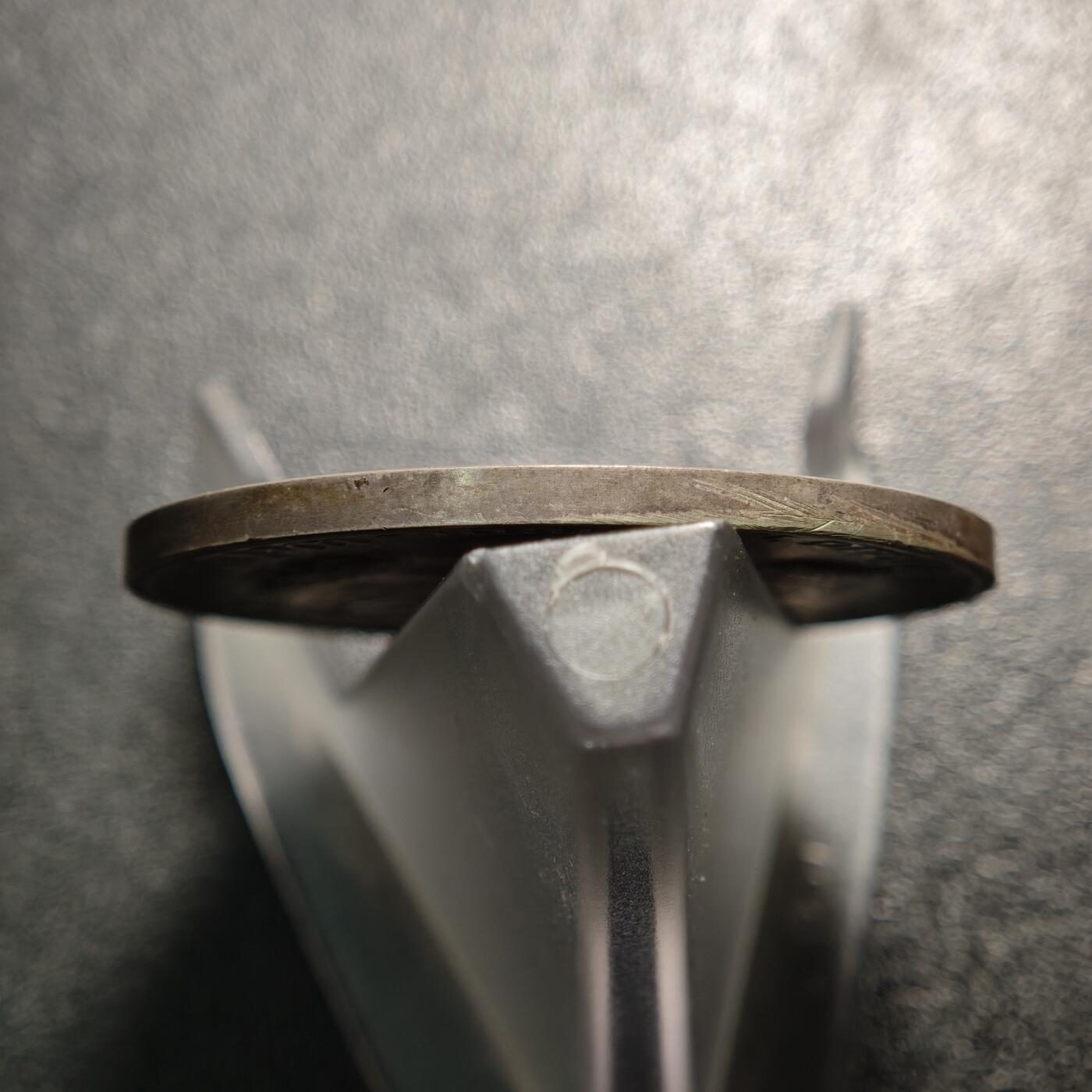 【德藏】世界币章拍卖第164期（拍品征集中~欢迎藏友联系） 稀少品种！1923年 德国德紧威斯特法伦马币双面人像章 环彩包浆 直径约：44.4mm；重约：31.2g