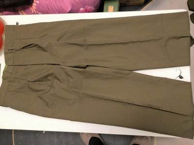 （店主清仓 大量自藏 制服徽章盛宴）罗岚⭐爱藏⭐甄选专拍第五场-分享拍场赚佣（实体经营） - su-M87式特体定制体工队凡立丁高定常服裤 尺码超绝巨大约合身高200cm者穿着 带定制条