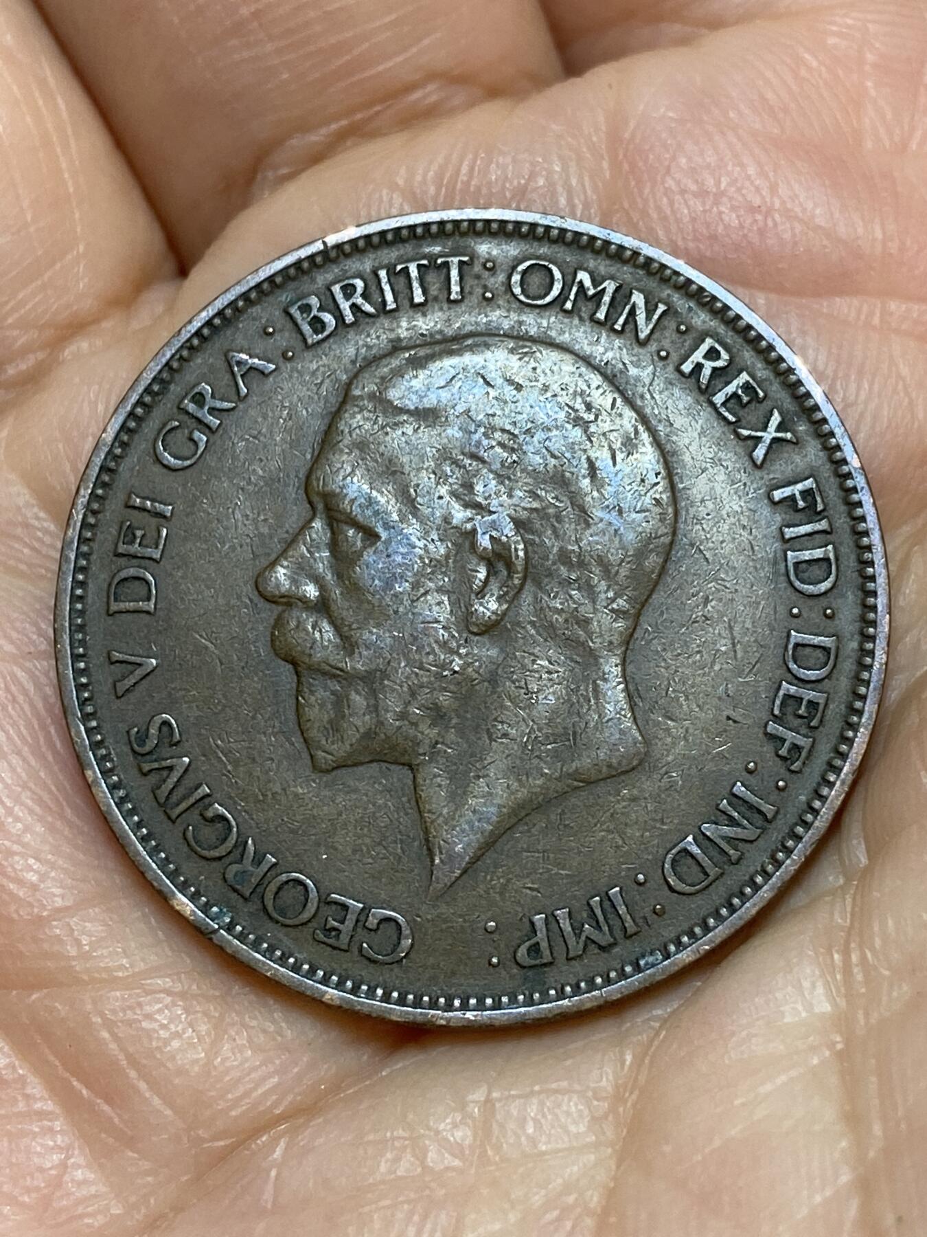 2026年第十九场(总第一百八十八场）外国好品散币场(免佣金) 英国🇬🇧1934年1便士(乔治五世第三版)