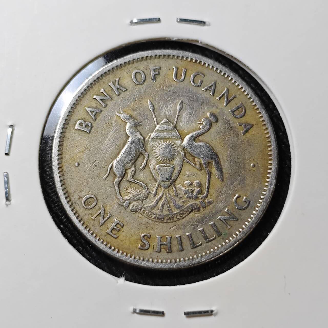 KK钱币收藏小铺  第392期  2月预留时间 周末发货  1968乌干达1先令