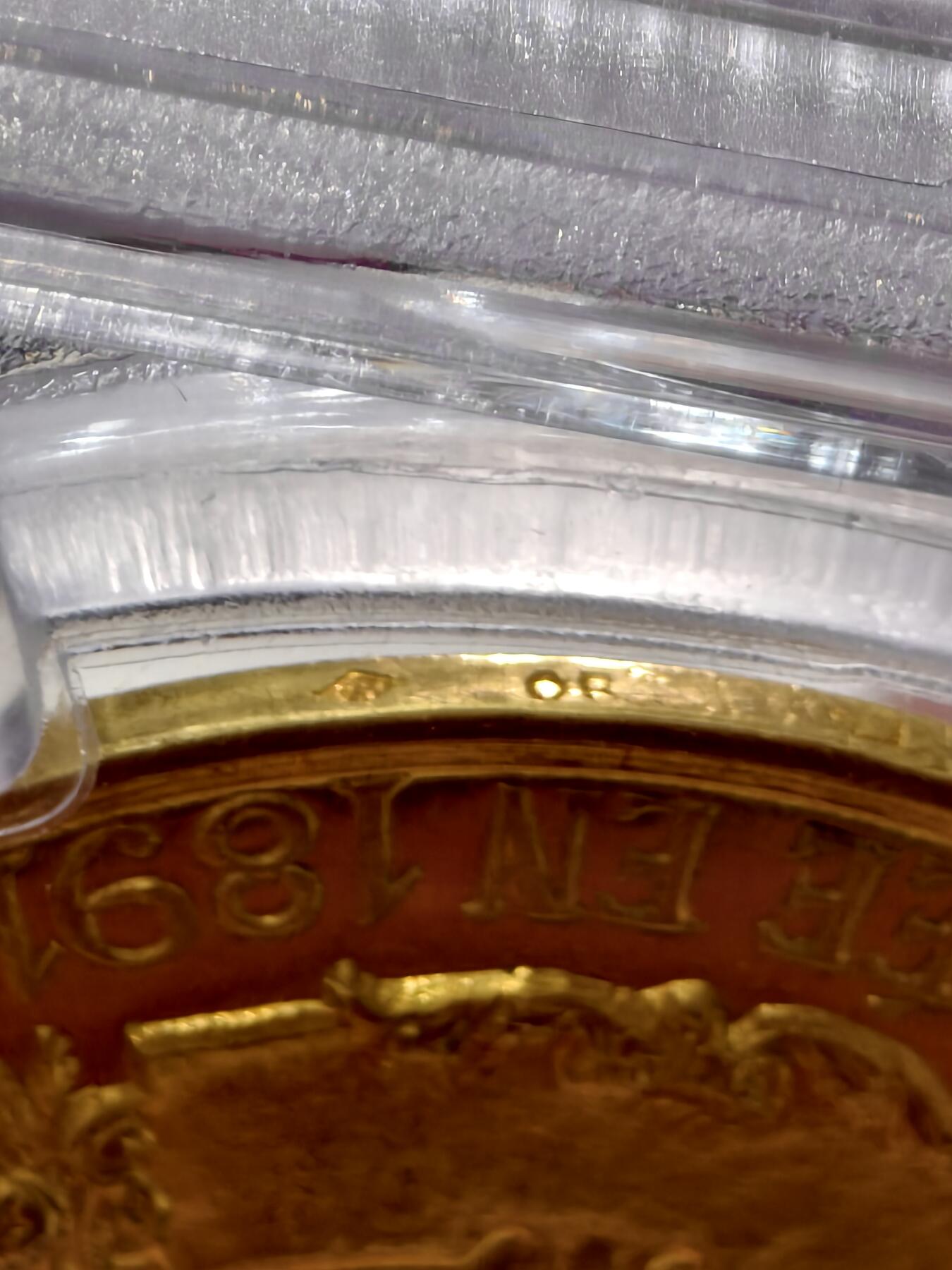 PCGS-SP63法国1891年默朗园艺联盟纪念金章