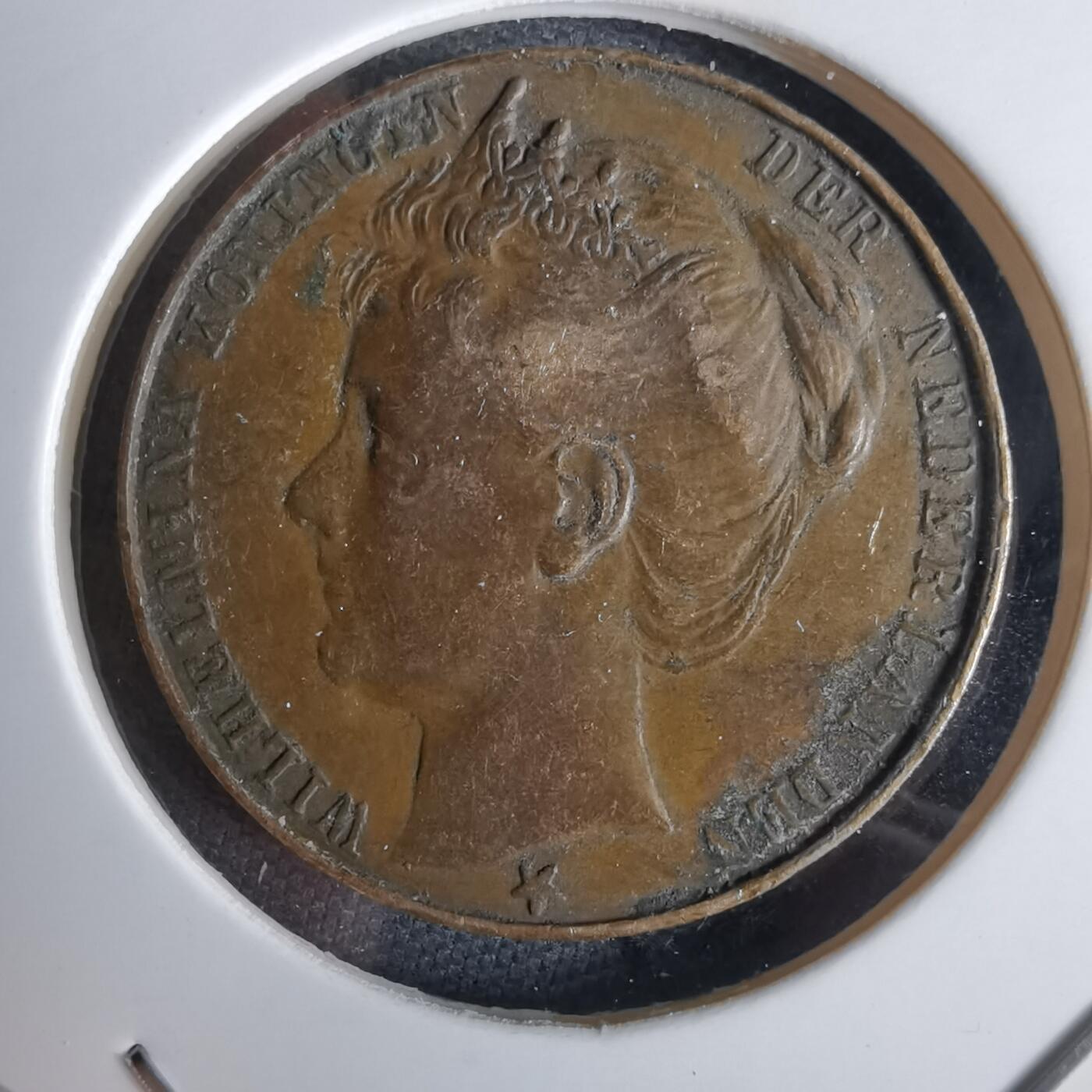 沼泽如烟--第984场 1898年荷兰威廉敏娜女王登基纪念章