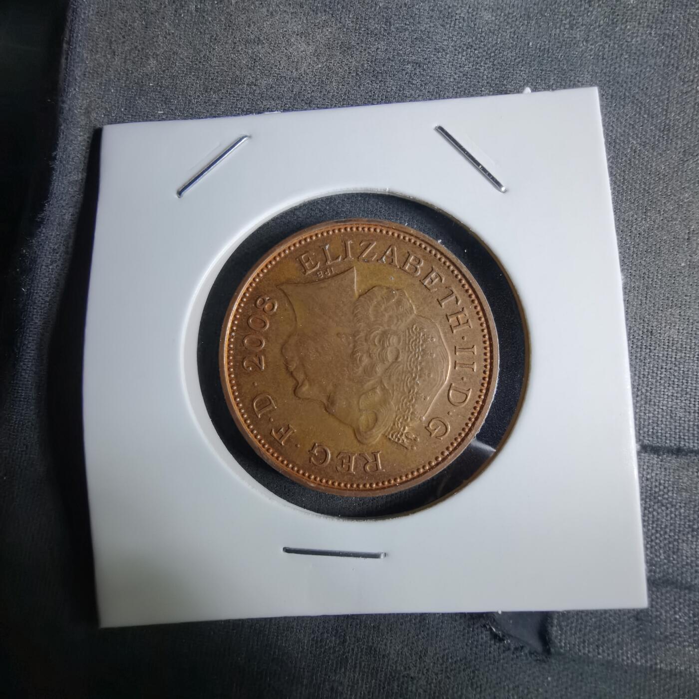 沼泽如烟--第984场 英国2008年2便士