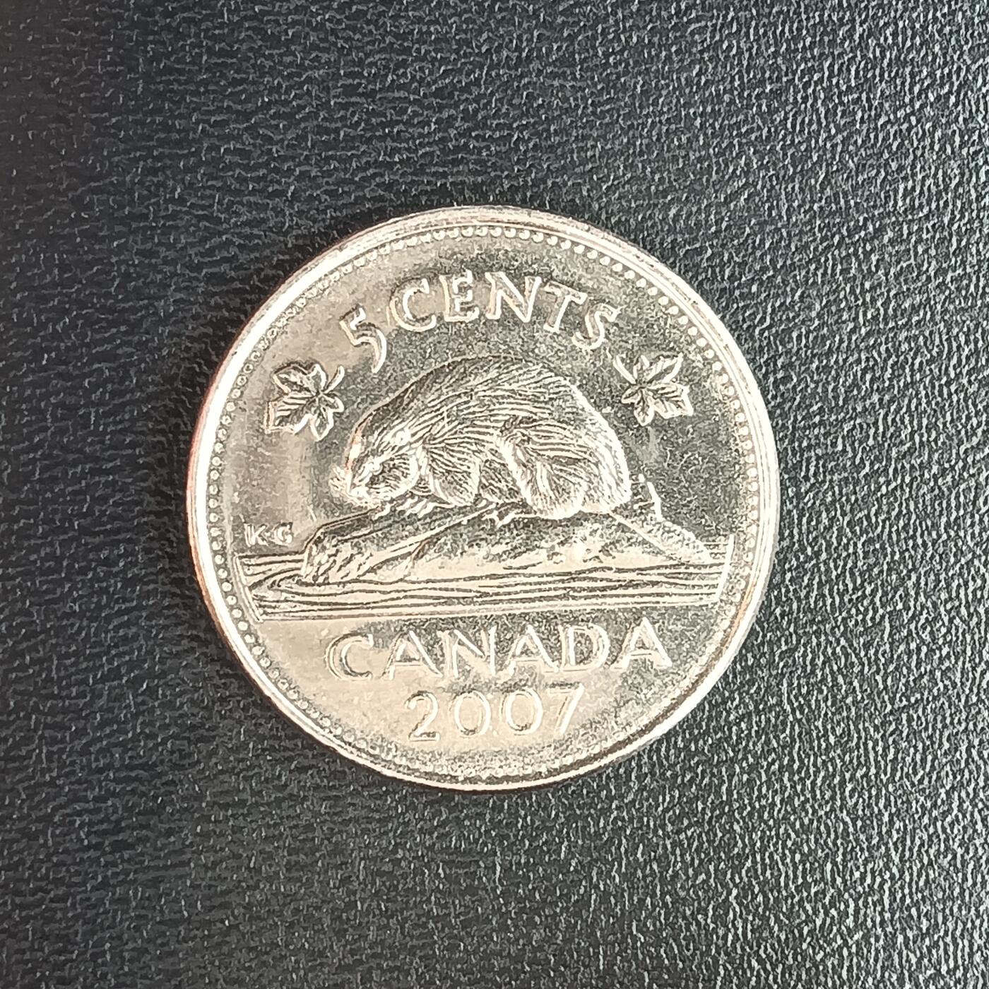 逸泉钱币2026第十二组世界钱币专场春节千件大拍A1614～2574 2086 加拿大5分纪念币