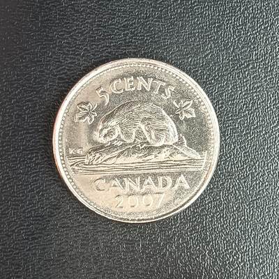 逸泉钱币2026第十八场世界各国散币纪念币AF1633-2572 2086 加拿大5分纪念币