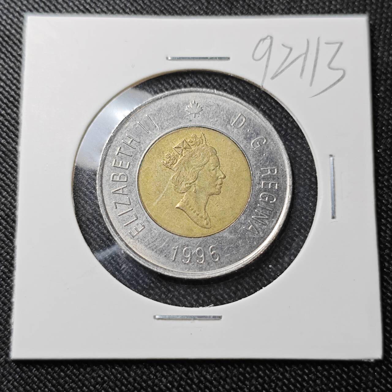 KK钱币收藏小铺  第392期  2月预留时间 周末发货  加拿大2元