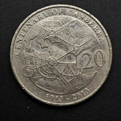 【淘币小摊】实时拍第八百六十三拍   小银币散币场   年前最后一周 之前的预留小年前全部发出 请更换最新收货地址  - 澳大利亚2001年百年20分纪念币