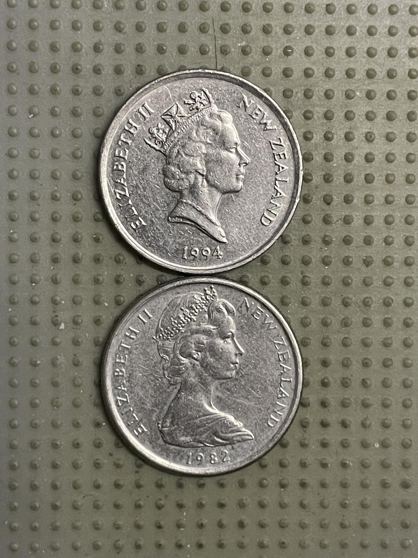 2026年第21场各国散币拍卖（总第171场） 新西兰5分2枚