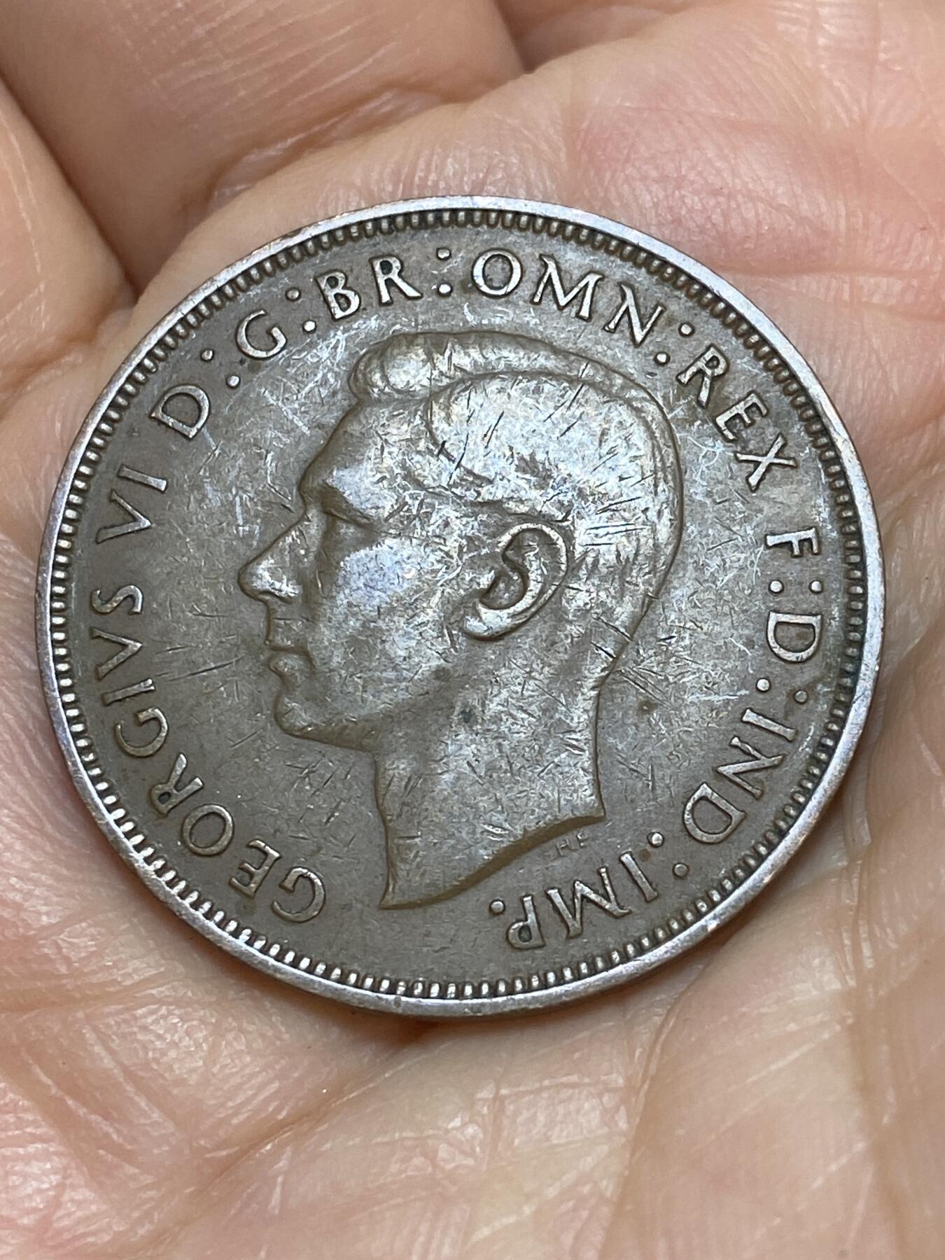 2026年第十九场(总第一百八十八场）外国好品散币场(免佣金) 英国🇬🇧1947年1便士(乔治六世第一版)