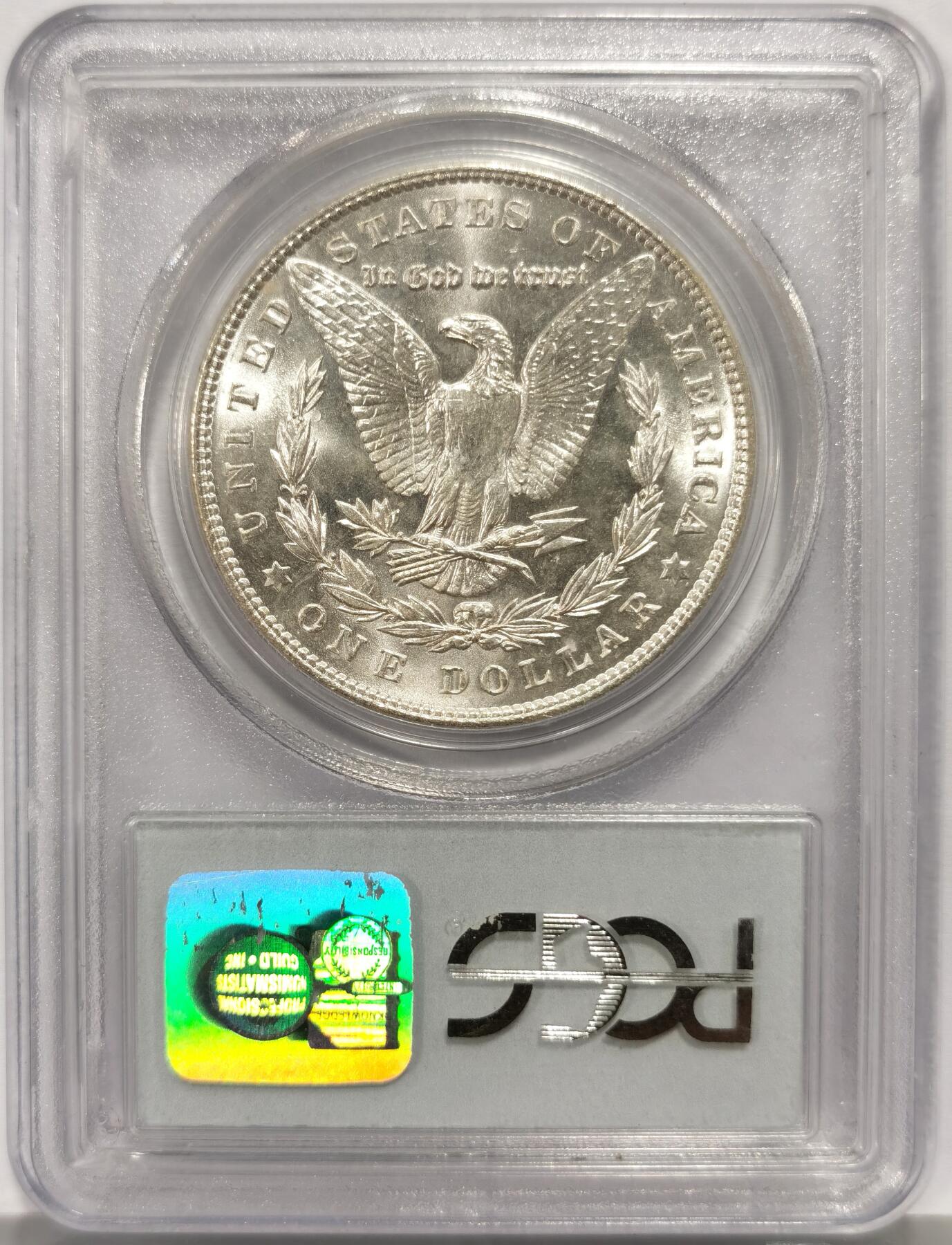 博洋堂“心向春光”2月精品大拍专场暨第160期（全场包邮） PCGS MS65 美国1903年摩根银币 皮特曼法案出台大量该年份摩根被融毁 导致十分罕见