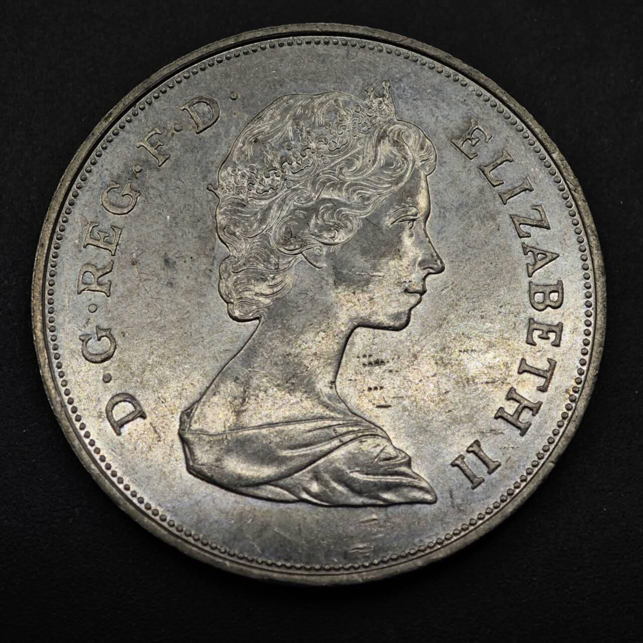 【淘币小摊】实时拍第八百六十三拍   小银币散币场   年前最后一周 之前的预留小年前全部发出 请更换最新收货地址  英国1980年女王母亲克朗纪念币