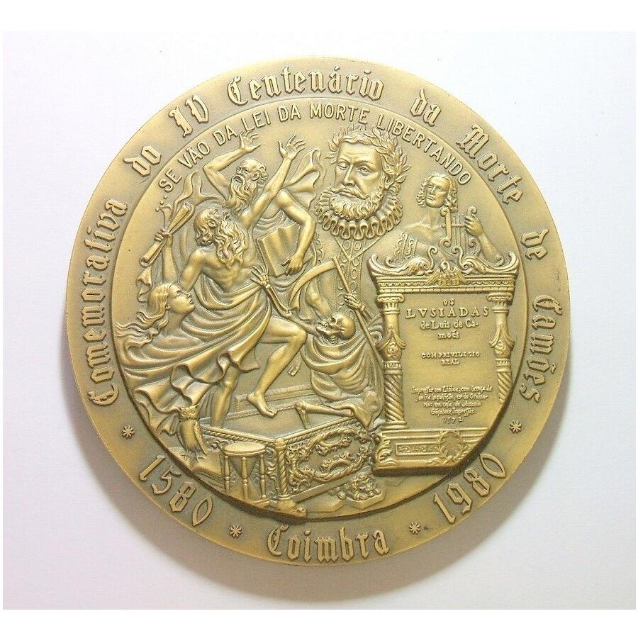 【艺术】葡萄牙艺术大章 大航海时代四巨头 恩里克王子 迪亚士 达伽马 麦哲伦 高浮雕精制巨型大铜章 90MM 276克 发行量1500枚