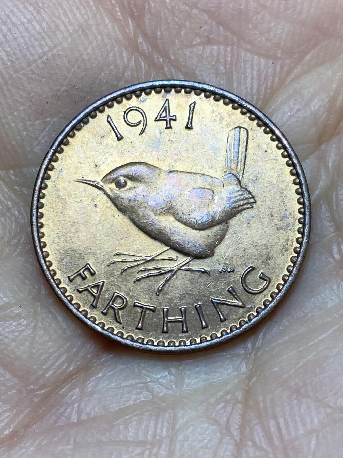 2026年第十九场(总第一百八十八场）外国好品散币场(免佣金) 原光好品(英国🇬🇧1941年1法新(乔治六世第一版)