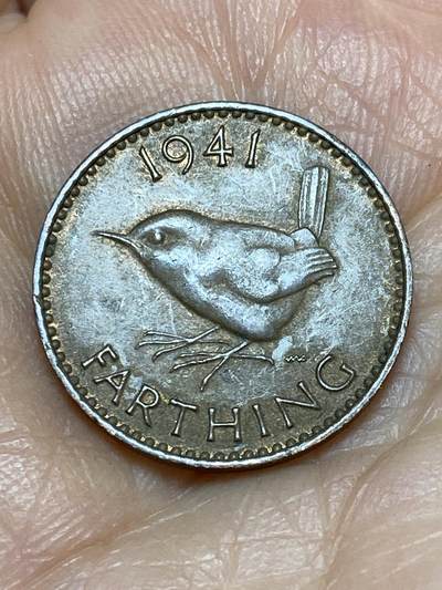 2026年第十九场(总第一百八十八场）外国好品散币场(免佣金) - 英国🇬🇧1941年1法新(乔治六世第一版)