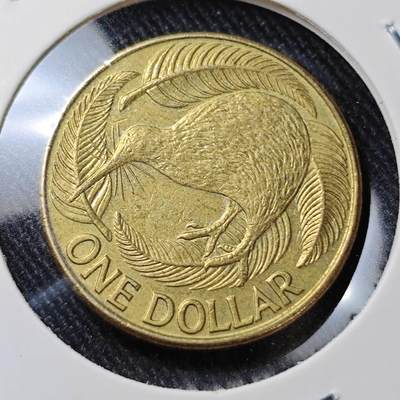 KK钱币收藏小铺  第392期  2月预留时间 周末发货 -  新西兰1元