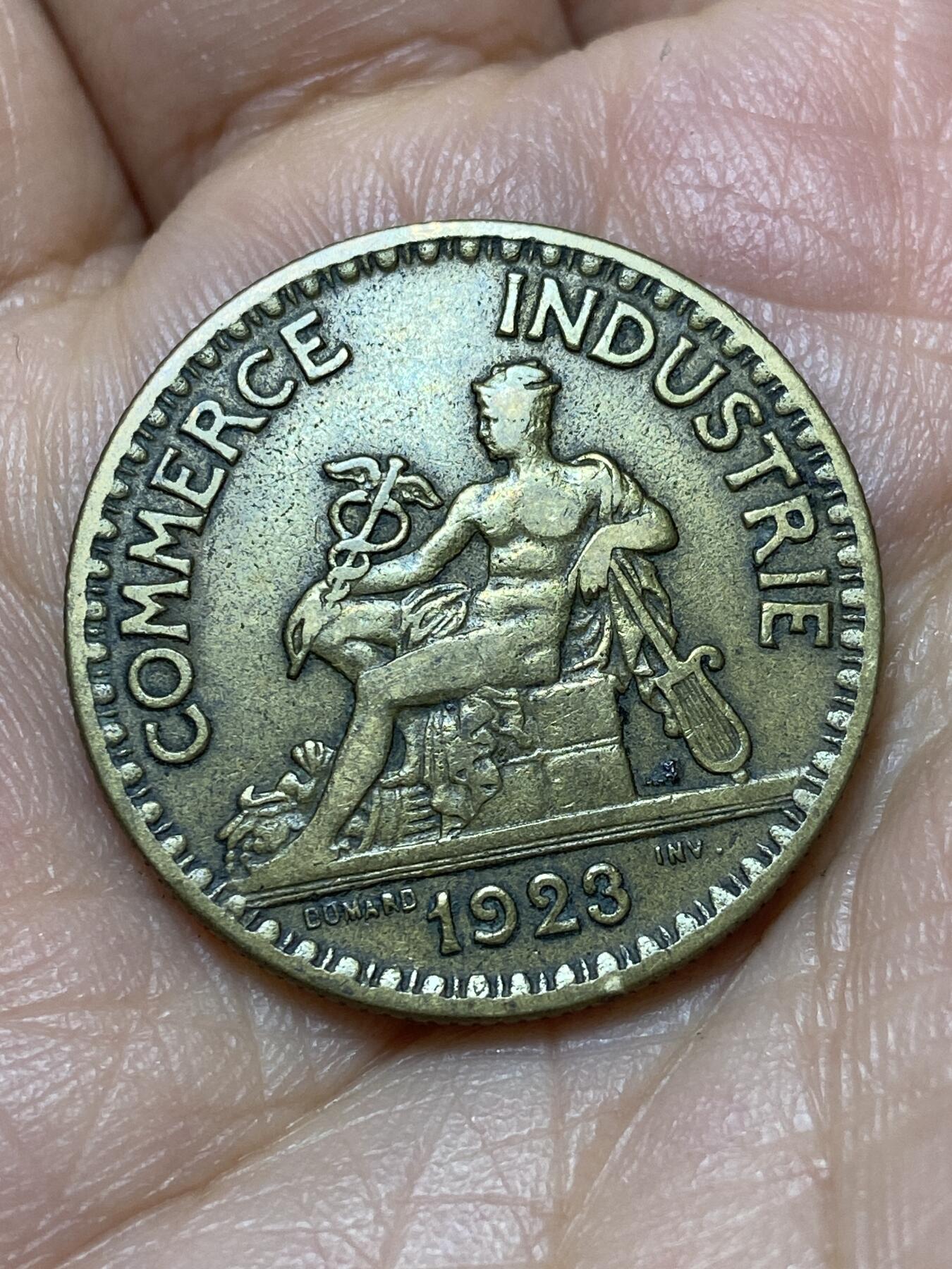 2026年第十九场(总第一百八十八场）外国好品散币场(免佣金) 法兰西第三共和国1923年2法郎