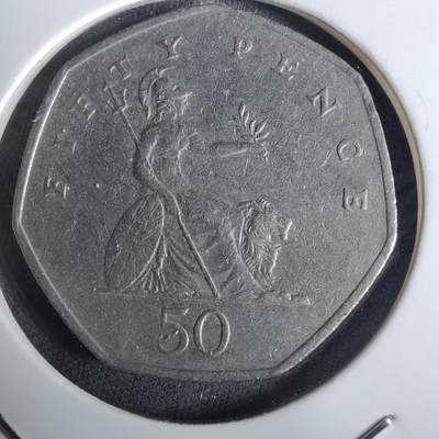 沼泽如烟--第984场 - 英国1997年50便士