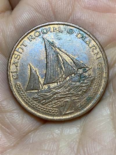 2026年第十九场(总第一百八十八场）外国好品散币场(免佣金) - 英属马恩岛🇮🇲2000年2便士(伊丽莎白二世老年第二套)