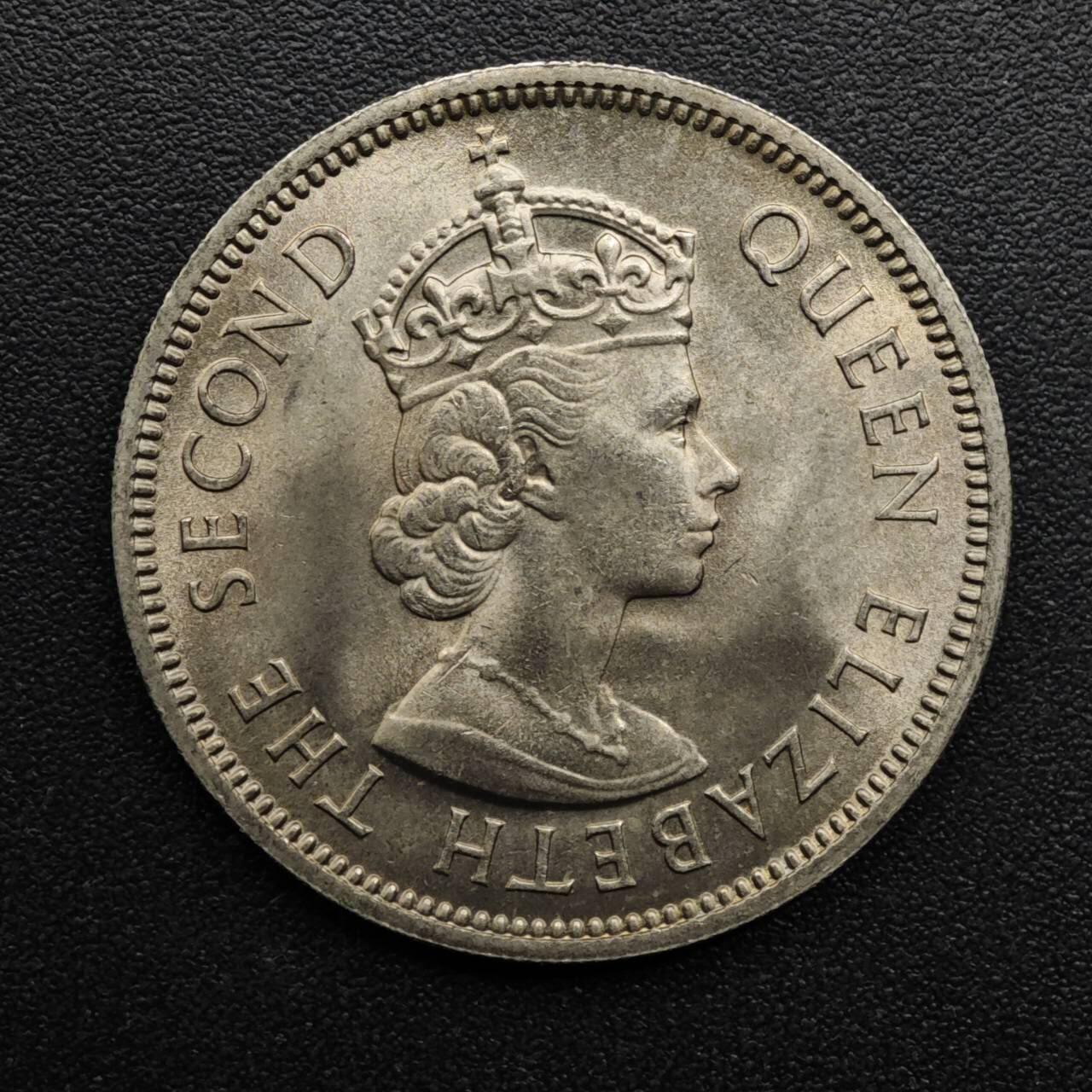 【淘币小摊】实时拍第八百六十三拍   小银币散币场   年前最后一周 之前的预留小年前全部发出 请更换最新收货地址  斐济1962年伊丽莎白二世一先令镍币