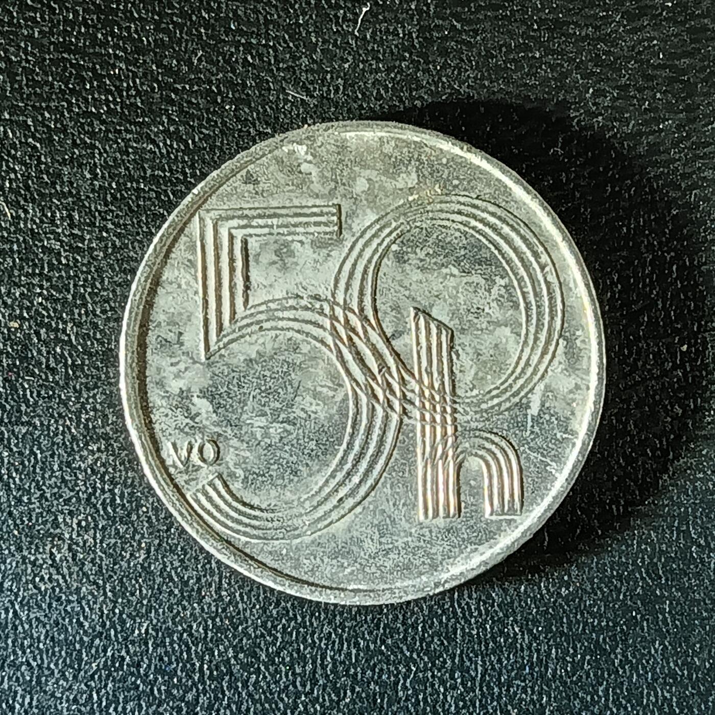 逸泉钱币2026第十二组世界钱币专场春节千件大拍A1614～2574 2083 捷克社会主义时期50赫勒