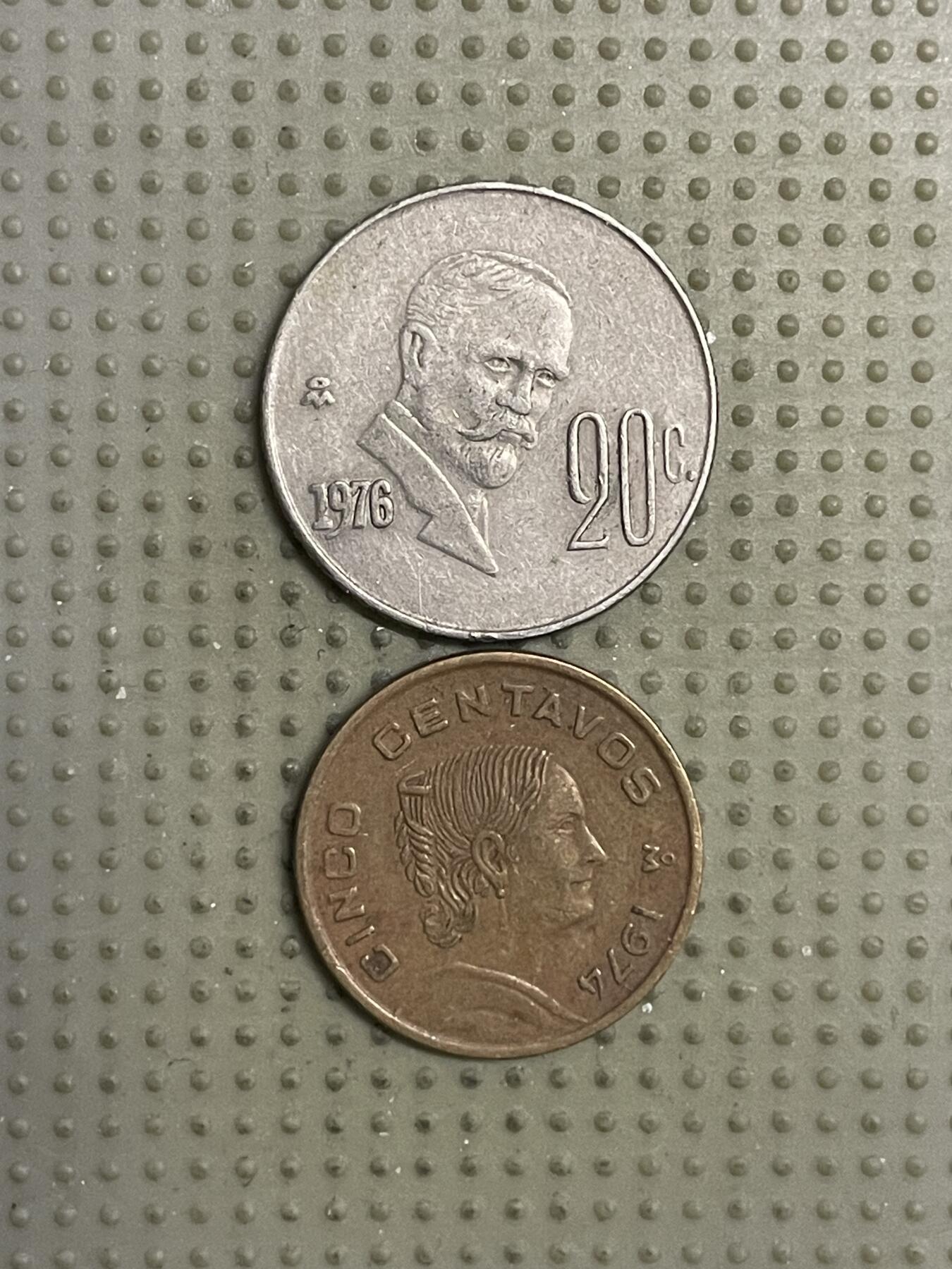 2026年第21场各国散币拍卖（总第171场） 墨西哥2枚