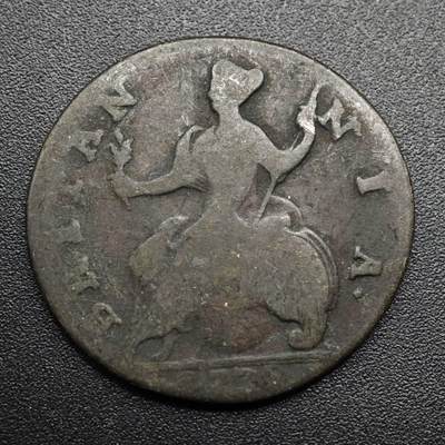 【淘币小摊】实时拍第八百六十三拍   小银币散币场   年前最后一周 之前的预留小年前全部发出 请更换最新收货地址  - 英国乔治二世半便士铜币