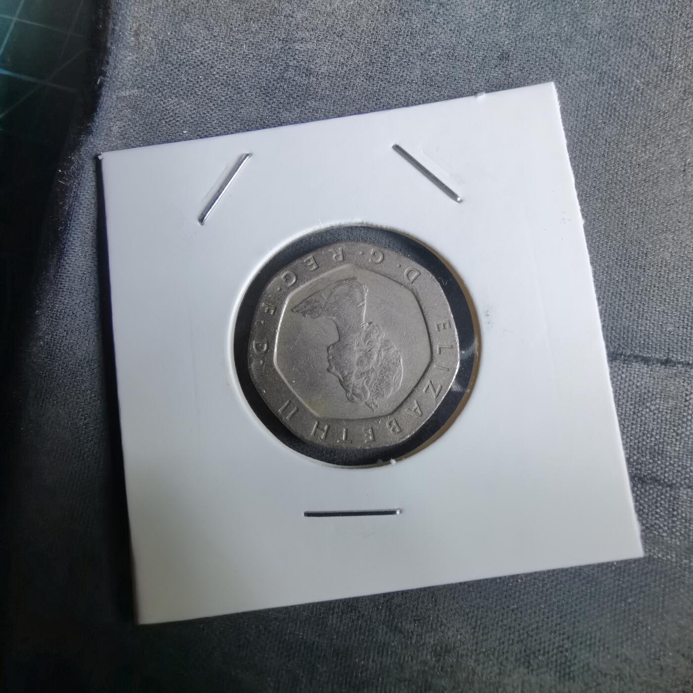 沼泽如烟--第984场 英国1982年20便士