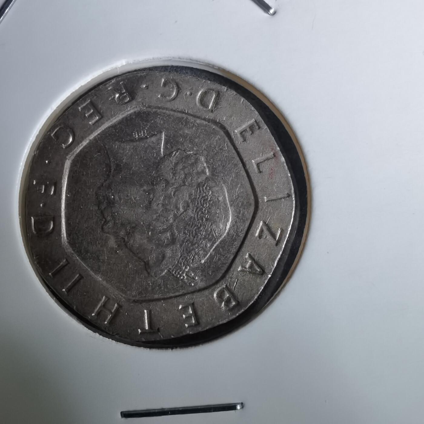 沼泽如烟--第984场 英国2005年20便士