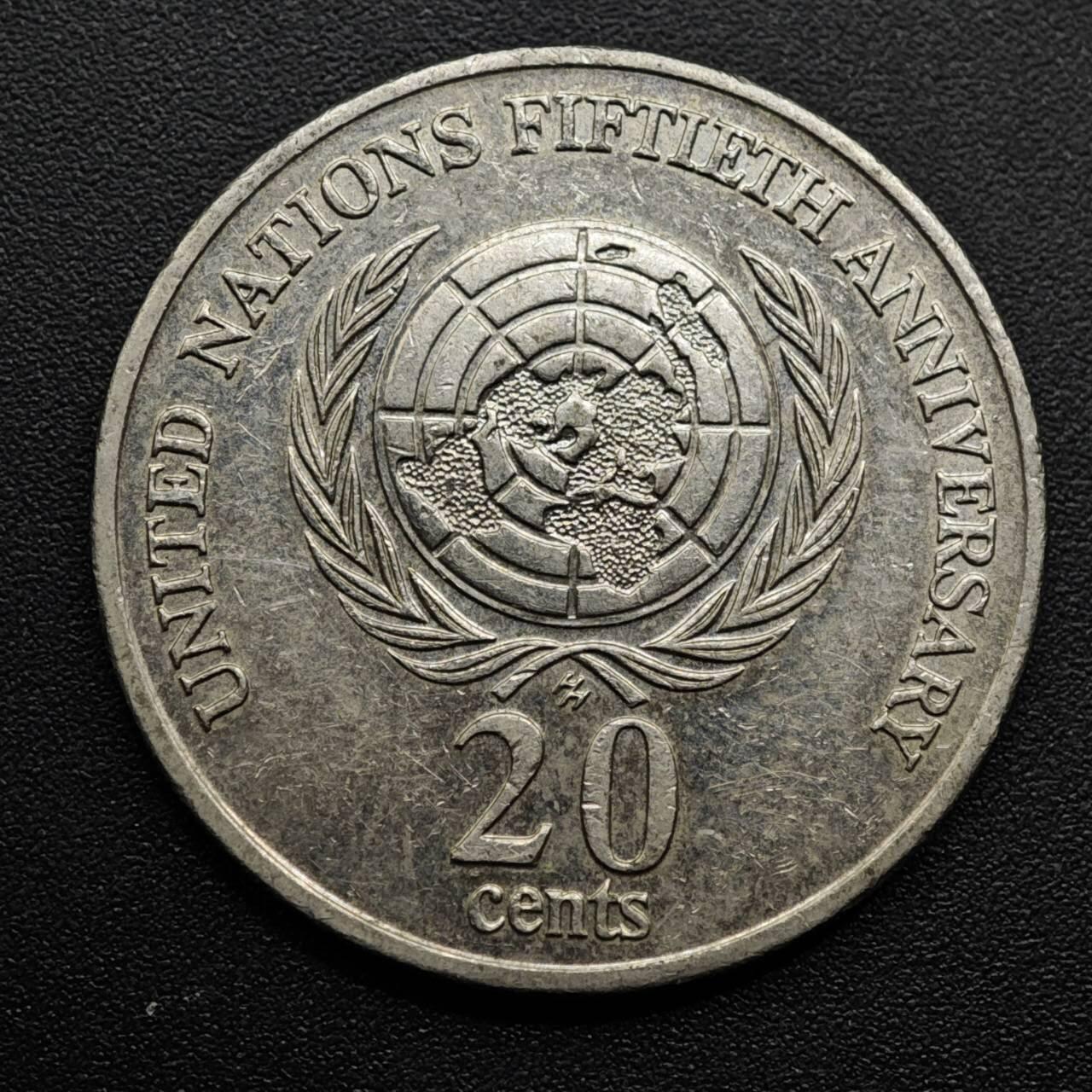 【淘币小摊】实时拍第八百六十三拍   小银币散币场   年前最后一周 之前的预留小年前全部发出 请更换最新收货地址  澳大利亚1995年20分纪念币