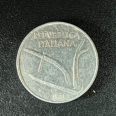 逸泉钱币2026第十八场世界各国散币纪念币AF1633-2572 1925 意大利10里拉