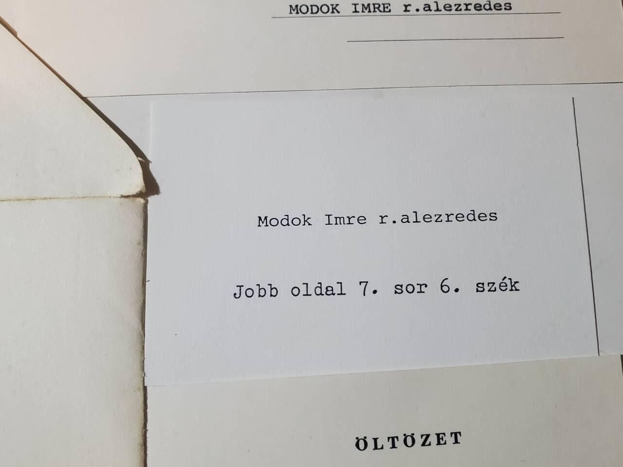 韵星假日军品类拍卖第三十九期暨默多克中校夫妇专场 -- Rimey Holidays Militaria Auction 39 & The Modoks Collection  匈牙利人民共和国默多克中校内务部总部布达佩斯大会会议邀请函会议章程 衣着要求 带原函件