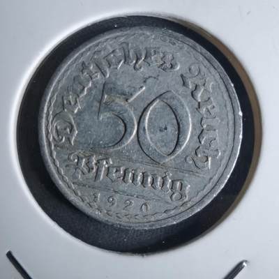 沼泽如烟--第984场 - 德国1920年50芬尼