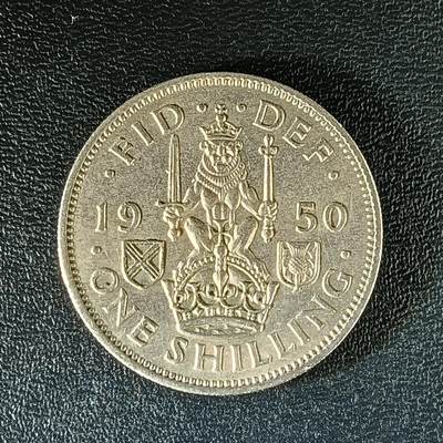 逸泉钱币2026第十二组世界钱币专场春节千件大拍A1614～2574 - 1989 英国1先令币