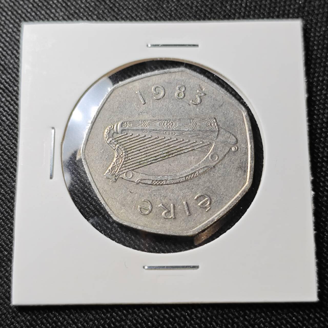 KK钱币收藏小铺  第392期  2月预留时间 周末发货  爱尔兰50便士