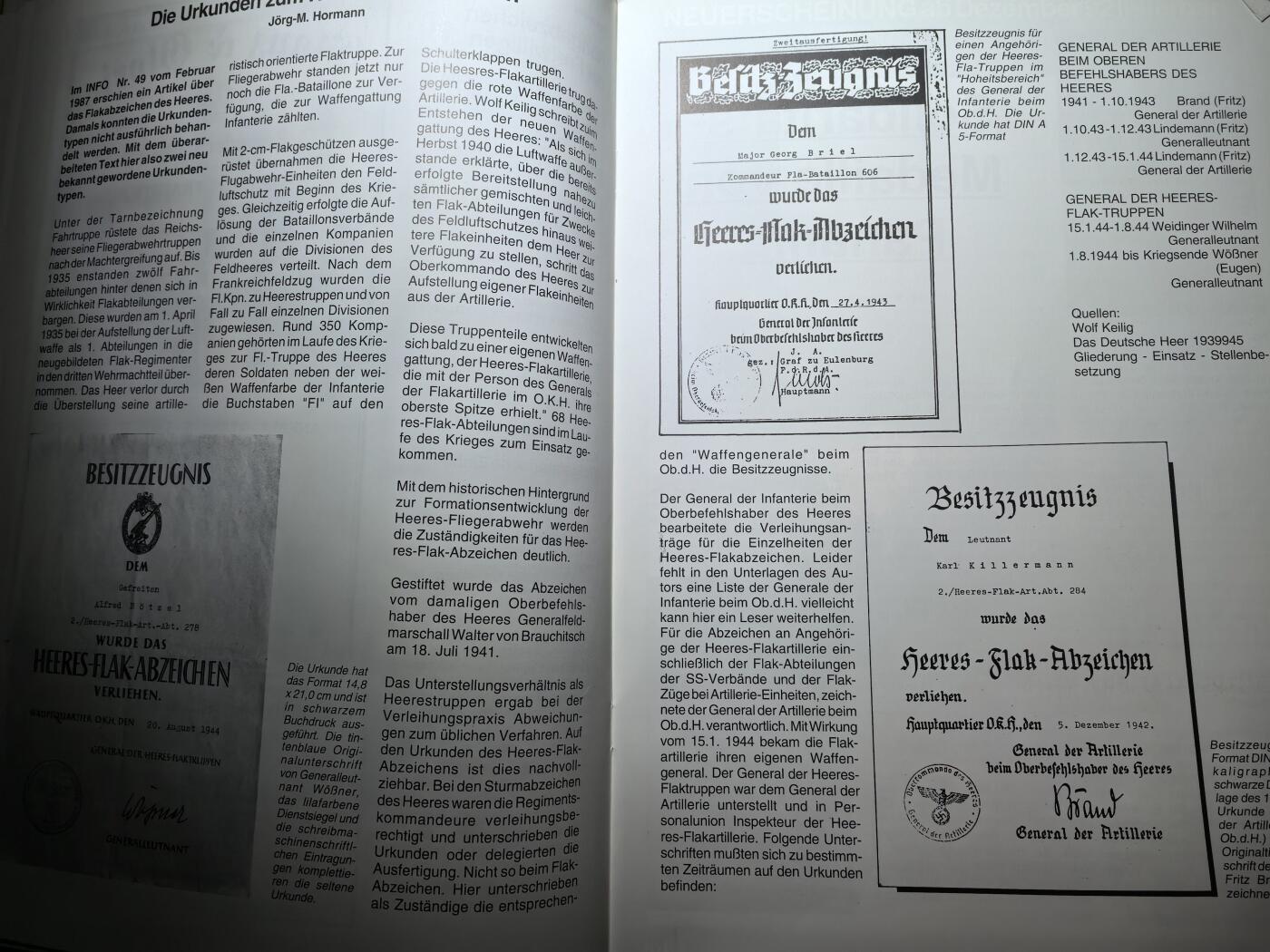 盛世勋华——号角文化勋章邮票专场拍卖第304期 德国出版 Militaria-Magazin杂志 总第70期 58页