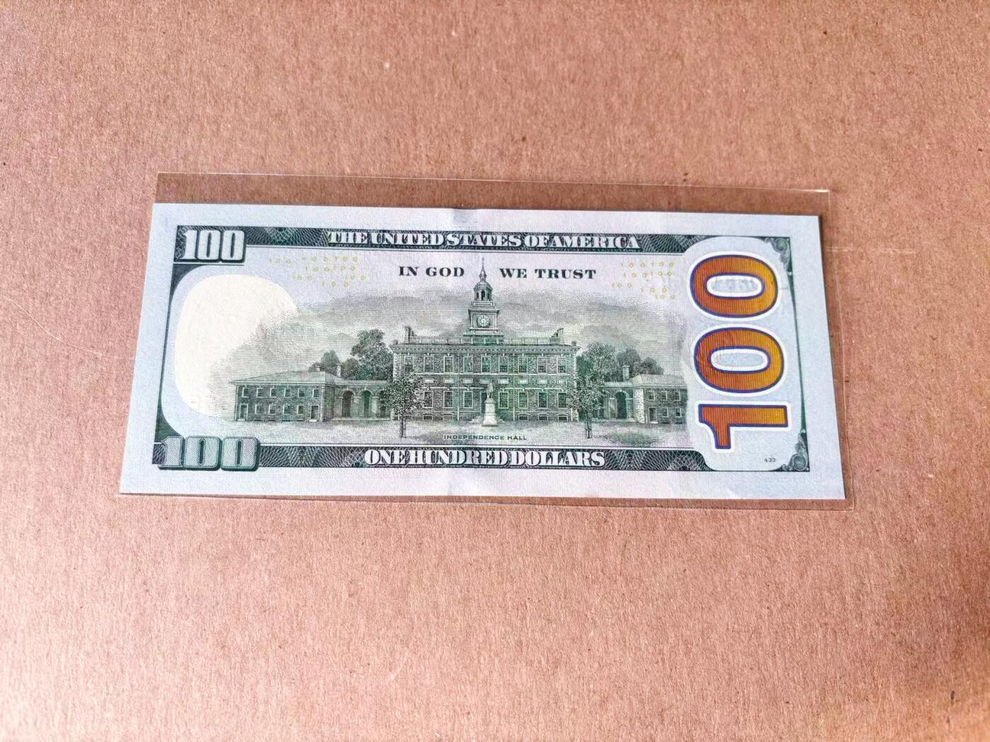 【Blue Auction】世界纸币精拍第782期——18级TOP拍卖/信誉/品质/专业/高效💫 【倒置号】美国 2009年100美金 UNC-