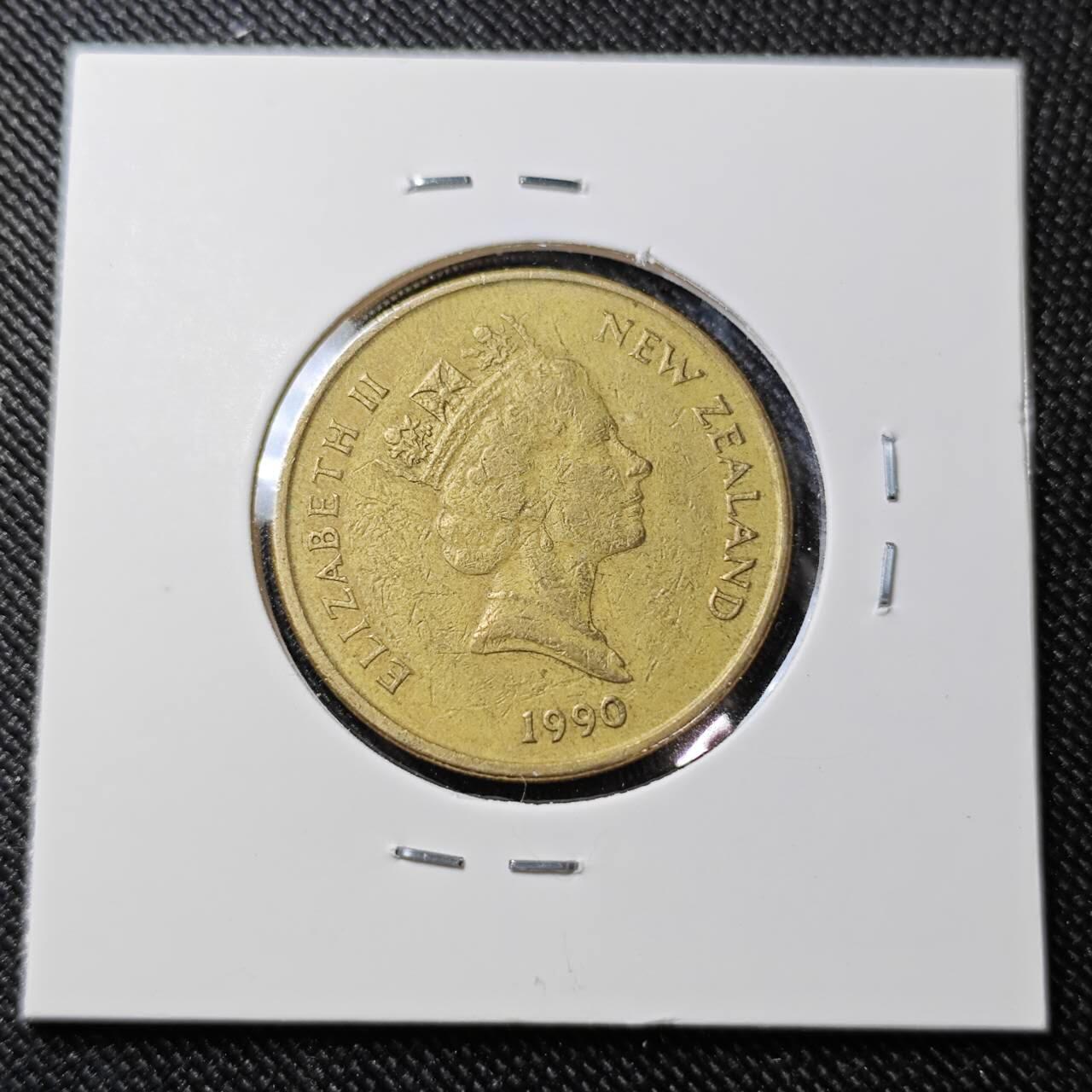 KK钱币收藏小铺  第392期  2月预留时间 周末发货  新西兰2元