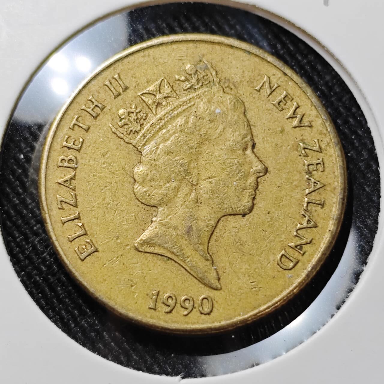 KK钱币收藏小铺  第392期  2月预留时间 周末发货  新西兰1元