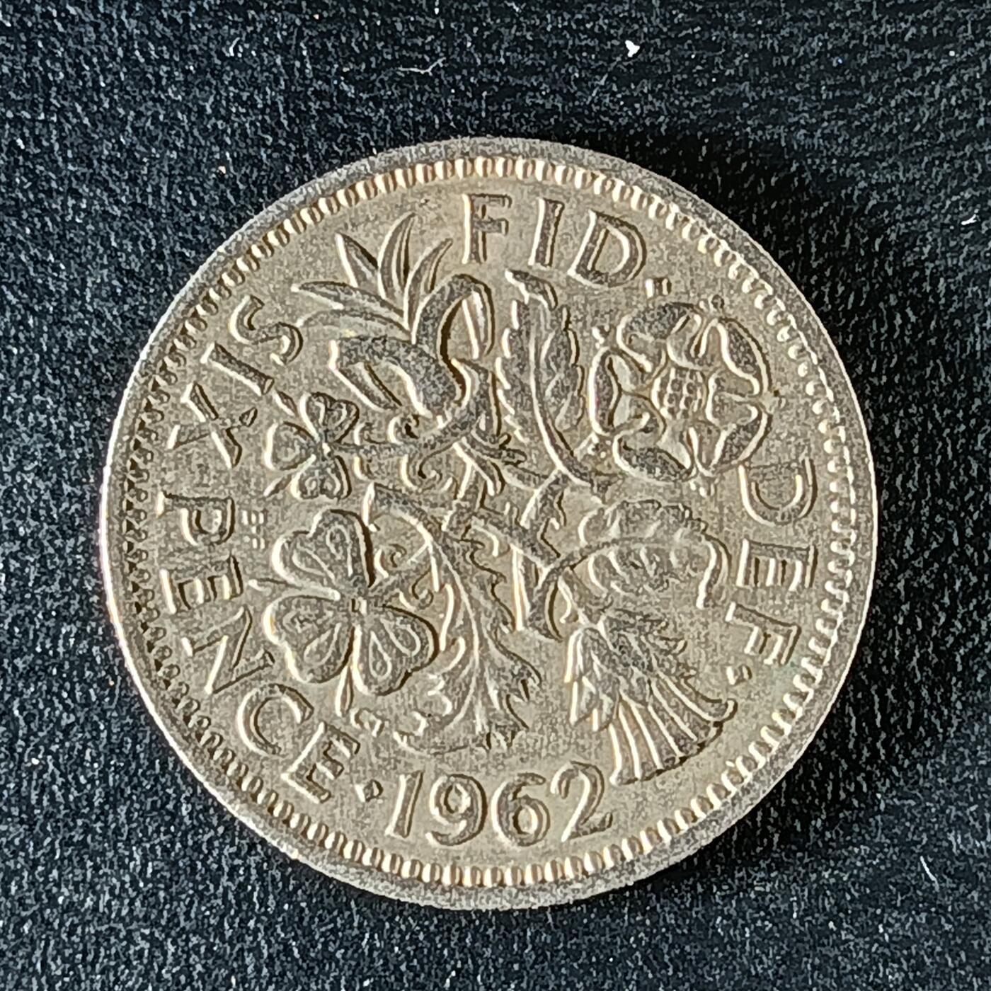 逸泉钱币2026第十二组世界钱币专场春节千件大拍A1614～2574 2055 英国6便士