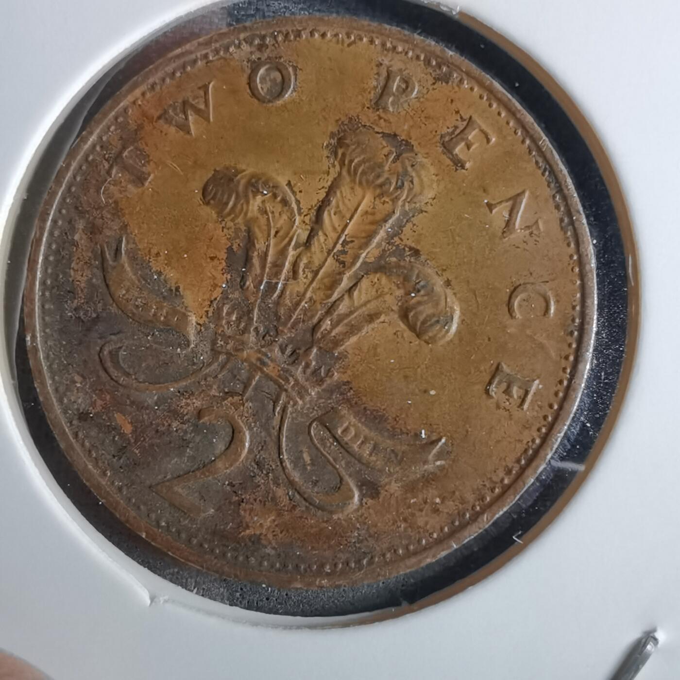 沼泽如烟--第984场 英国1988年2便士