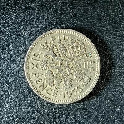 逸泉钱币2026第十二组世界钱币专场春节千件大拍A1614～2574 - 2116英国6便士