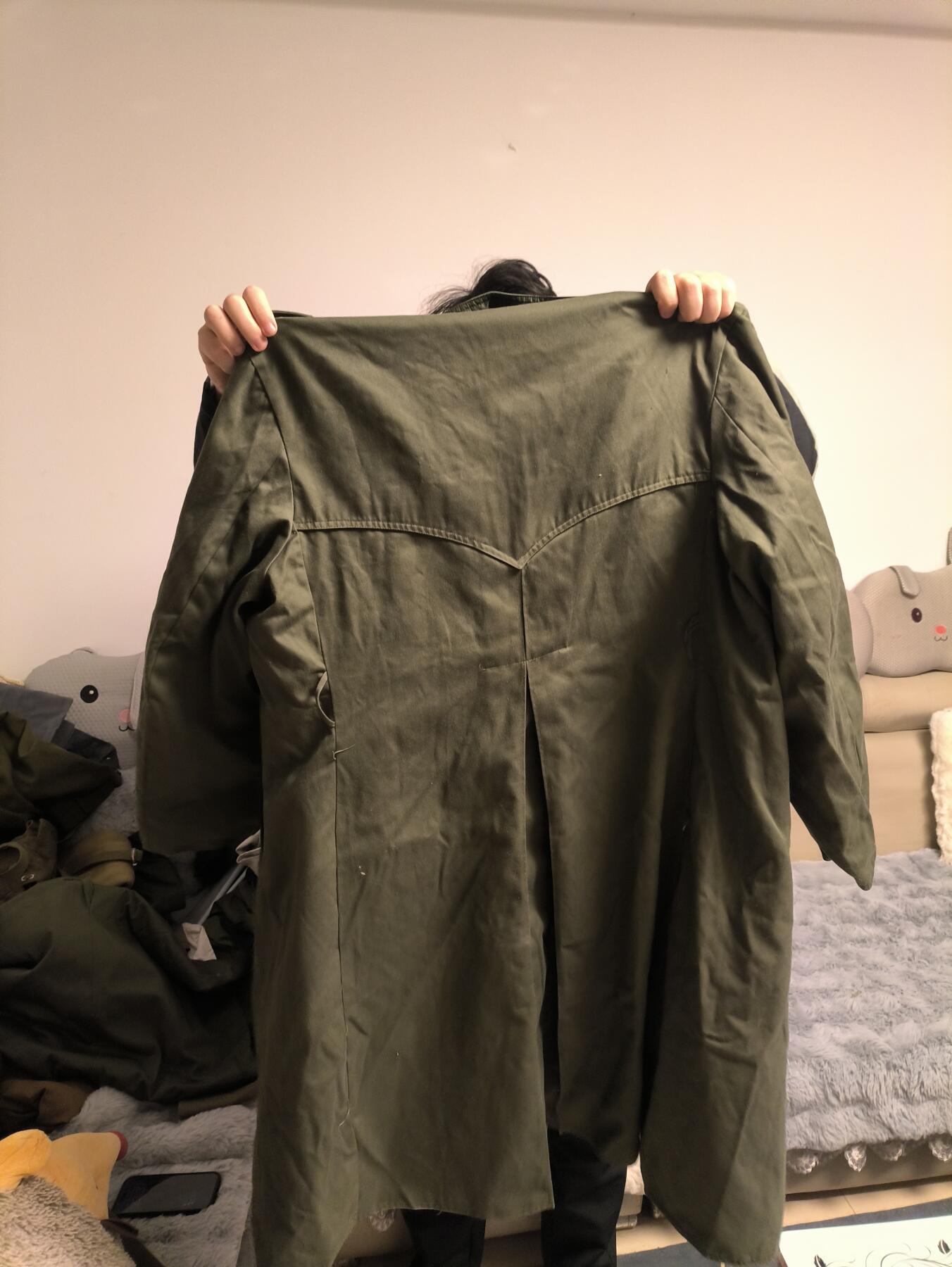 （店主清仓 大量自藏 制服徽章盛宴）罗岚⭐爱藏⭐甄选专拍第五场-分享拍场赚佣（实体经营） su-M83式井干风雨衣 多层面料带内衬 180体型适中者尺码 出夜拍等GA造型非常有感觉