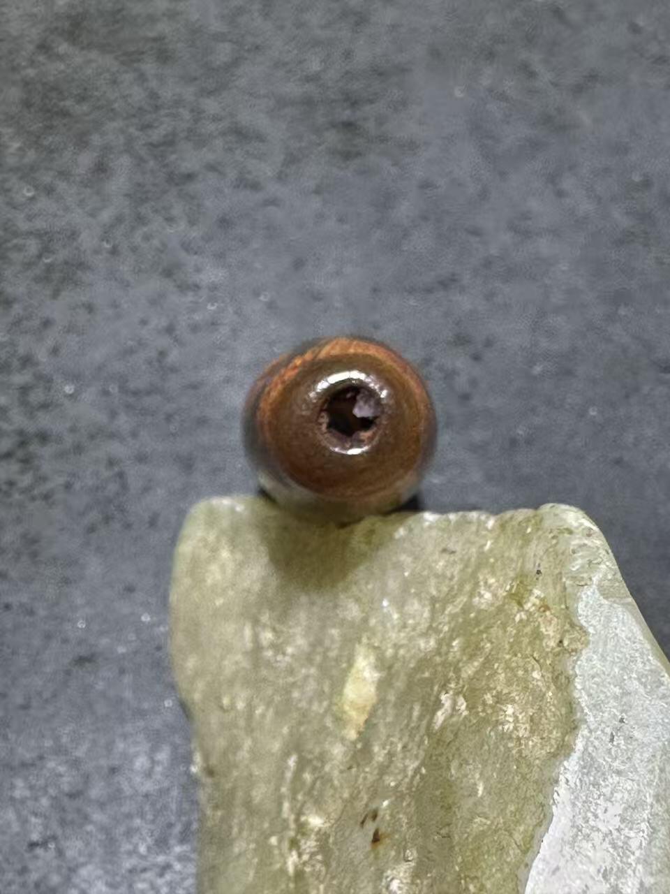 仅此一颗，藏传包浆风化六眼随形天珠一颗