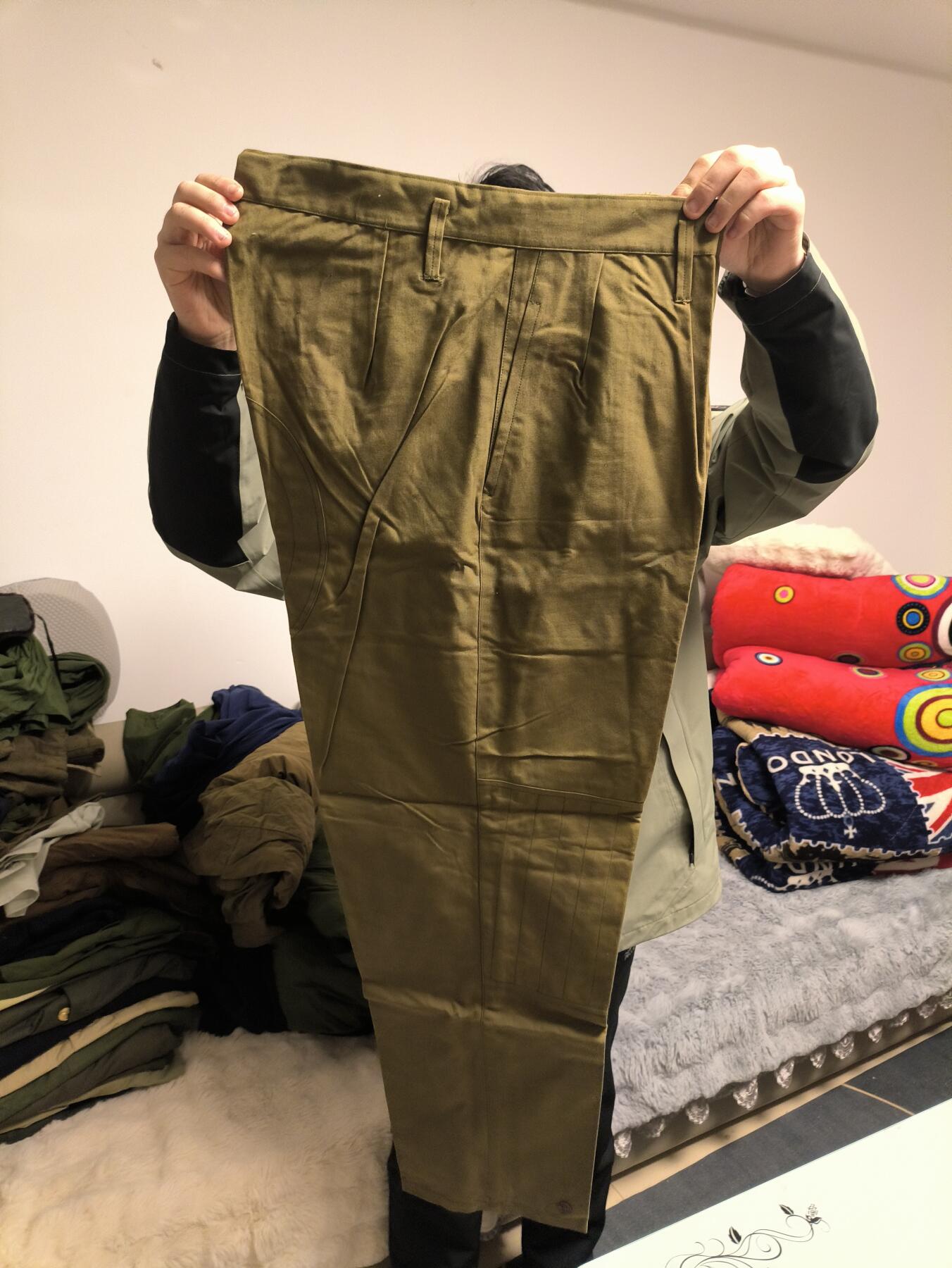 （店主清仓 大量自藏 制服徽章盛宴）罗岚⭐爱藏⭐甄选专拍第五场-分享拍场赚佣（实体经营） su-M55-65过渡时期陆（骑兵/装甲兵）三号裤（土共招笑尺码 实际相当于附一号）带补强 使用土黄色小帆布 库存未下水 