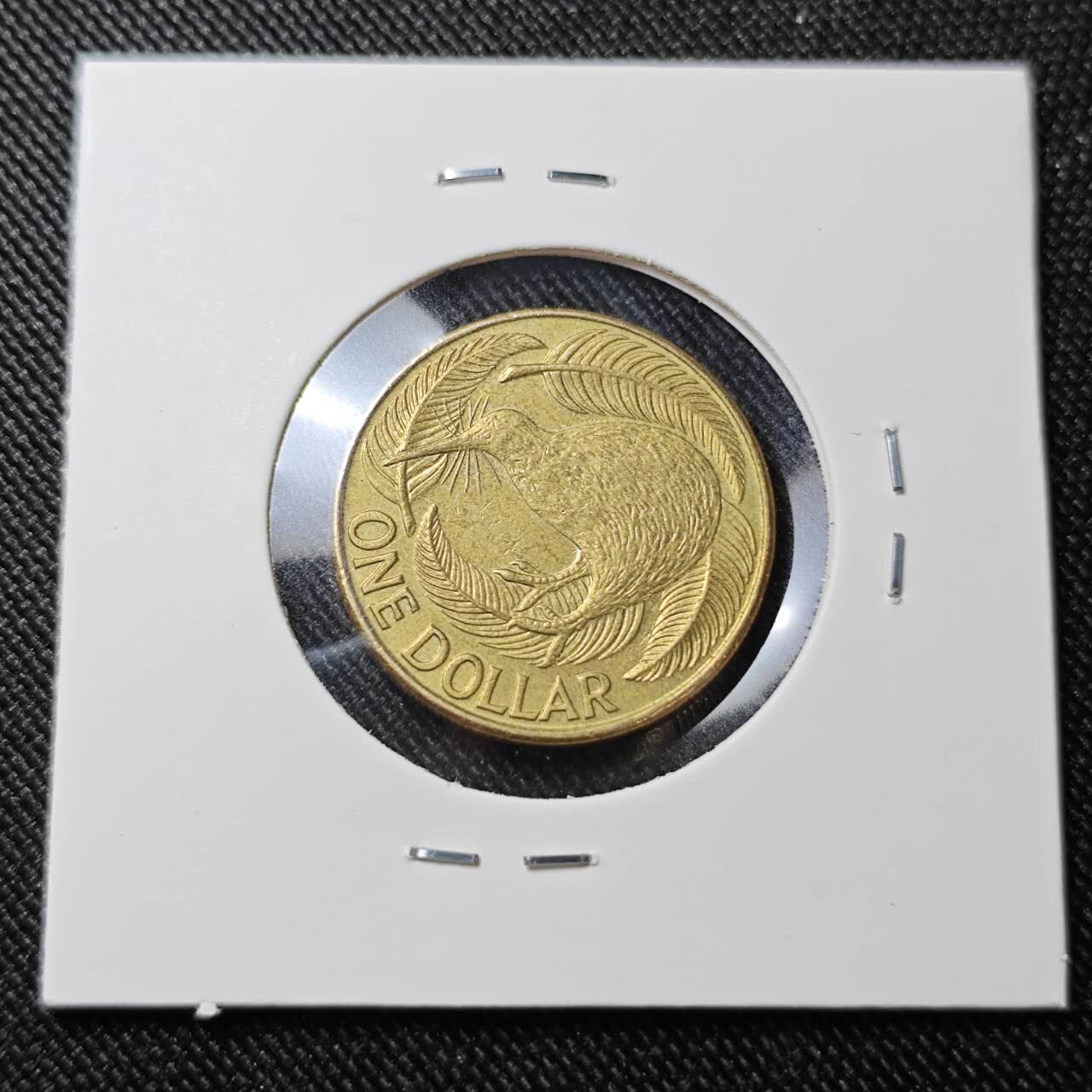 KK钱币收藏小铺  第392期  2月预留时间 周末发货  新西兰1元