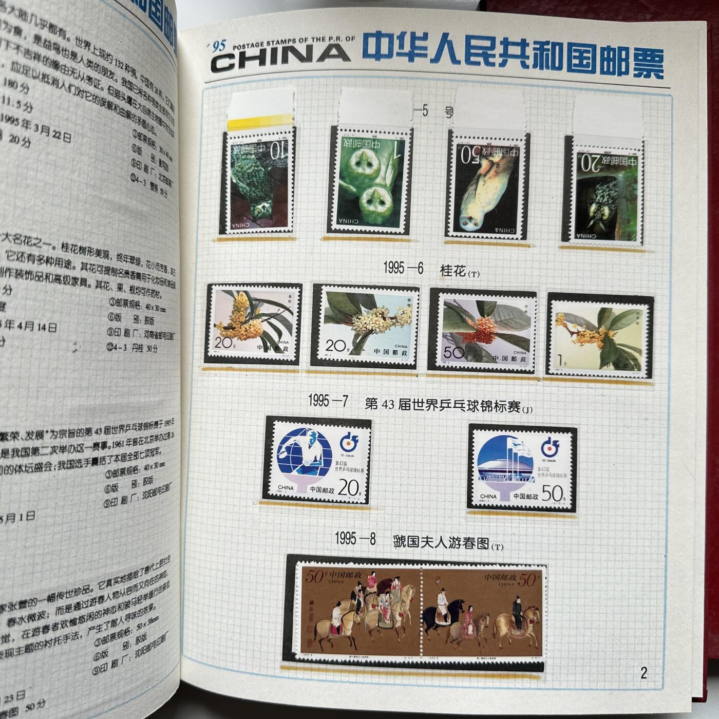 🌹外币初藏🌹🐯2026年第16场 快递将在12号停运 年前需发货的抓紧 ，年后正月十五恢复发货 1995年邮票年册 b