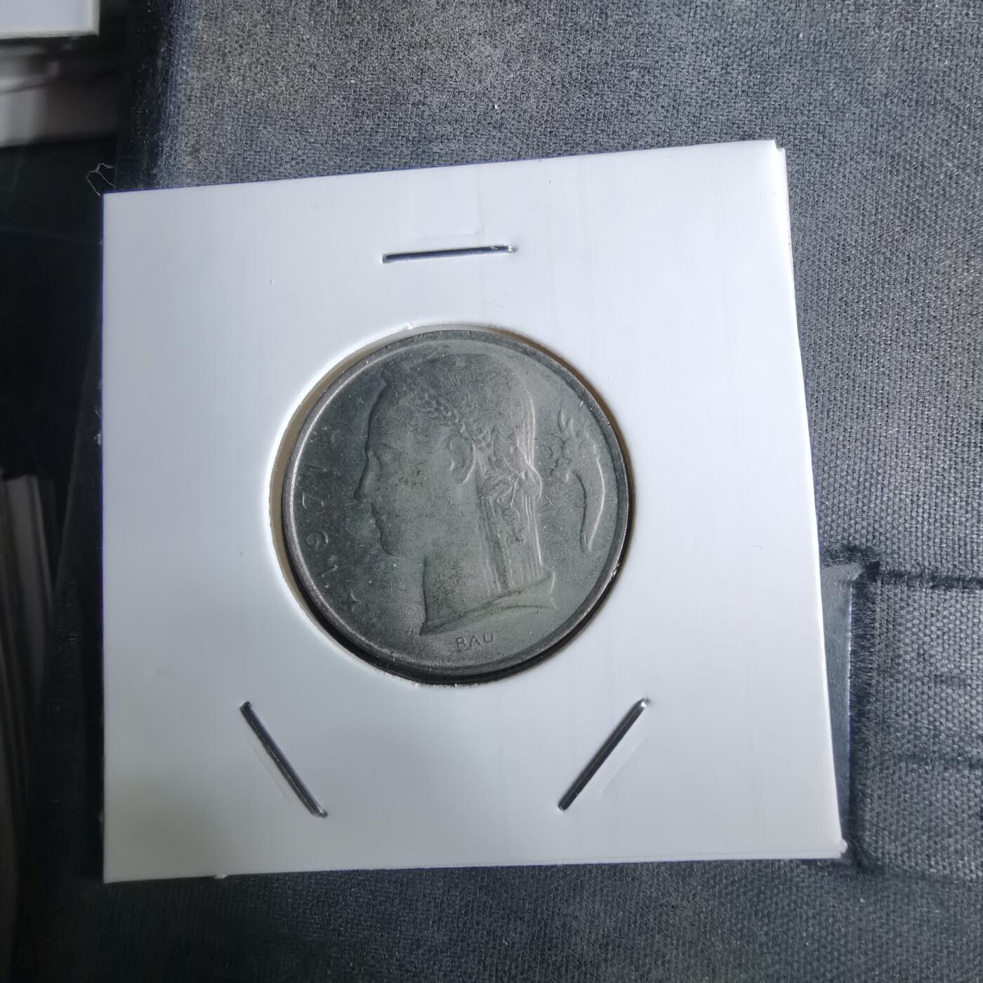 沼泽如烟--第984场 比利时1971年5法郎