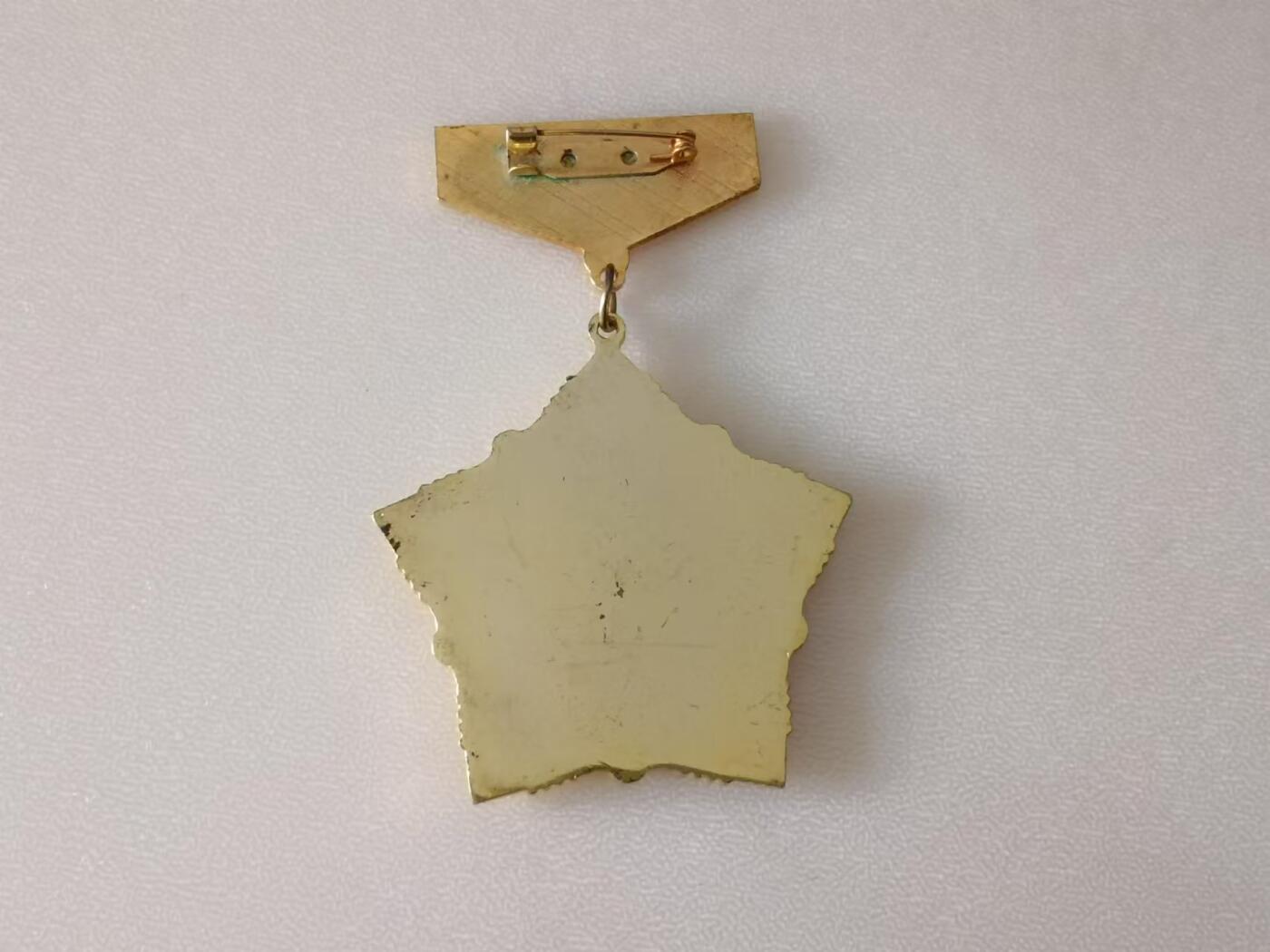 共和国建设者徽章纪念章