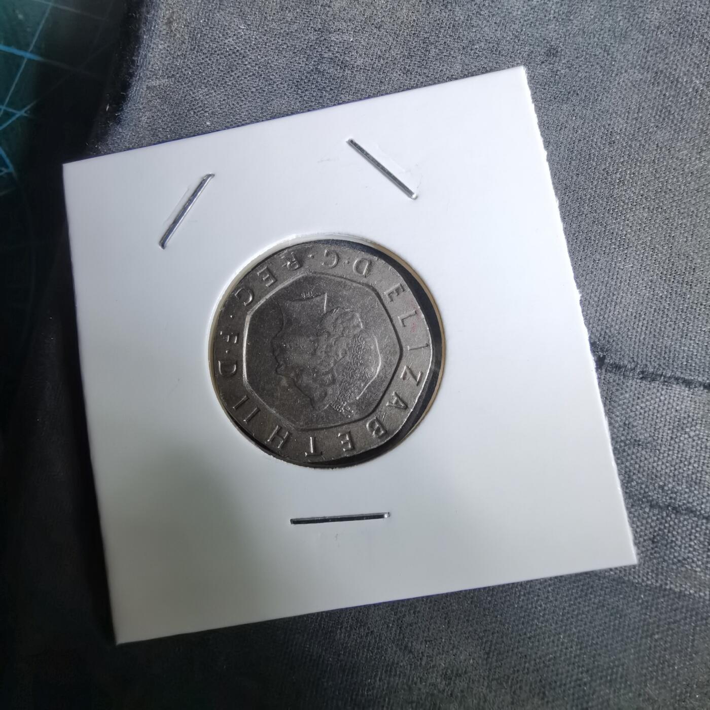 沼泽如烟--第984场 英国2005年20便士