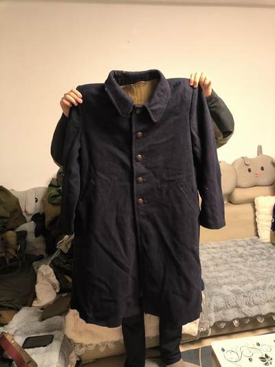 （店主清仓 大量自藏 制服徽章盛宴）罗岚⭐爱藏⭐甄选专拍第五场-分享拍场赚佣（实体经营） - su-M55式海士舰艇呢大衣 2号 早期58年版本 光领冬季户外出造型百搭